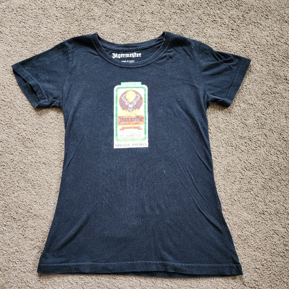 Black Jagermeister S/S Tee, Women's M - Picture 6 of 11